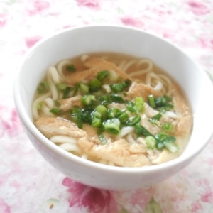 まな板なし！関西の友人にも❤関東風キツネうどん♪